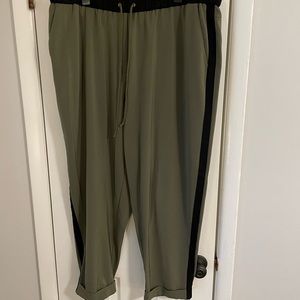 Lane Bryant Green Joggers